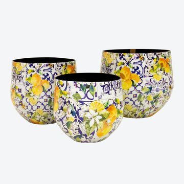 Produktbild fr 'Handgefertigte Pflanzbertpfe im mediterranen Design'