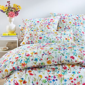 Produktbild f�r 'Janine Blumen-Bettw�sche f�r warme N�chte, 2 Gr��en'