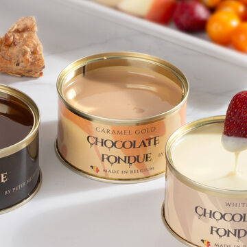 Produktbild fr 'Karamell-Schokoladenfondue - fr 2-4 Personen, 200 g'