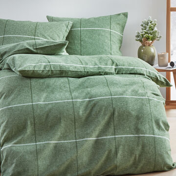 Produktbild f�r 'Karo Flanell-Bettw�sche f�r Puristen'