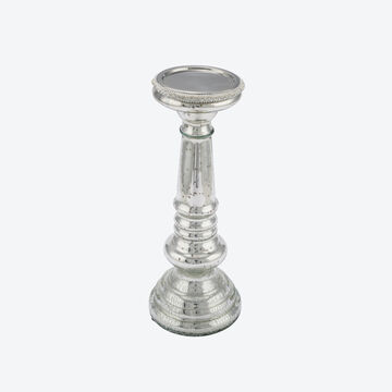 Produktbild fr 'Kerzenstnder - Glas mit feinem Strassring, fr Stumpenkerzen'