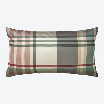 Produktbild f�r 'Kissenbezug 40 x 80 cm zur Baumwoll-Bettw�sche mit Tartan Dessin, Bettbezug, Kissenbezug, Bettzeug, Schlafzimmertextilien'