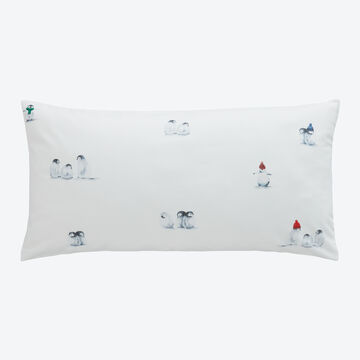 Produktbild fr 'Kissenbezug 40 x 80 cm zur Feinflanell-Bettwsche Pinguin'