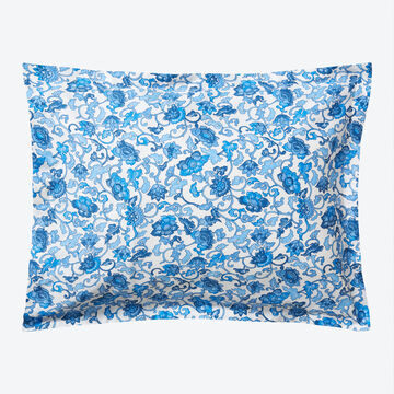 Produktbild fr 'Kissenbezug 40 x 80 cm zur floralen Satin-Bettwsche'