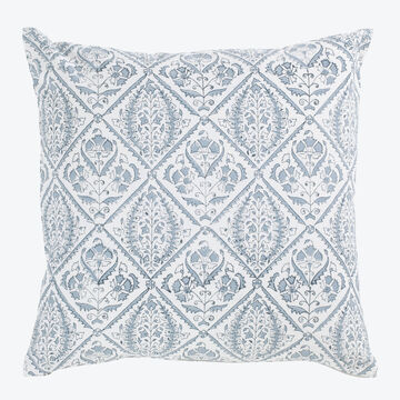 Produktbild fr 'Kissenbezug - 50/50 cm, 100 % Baumwolle, handbedruckt'