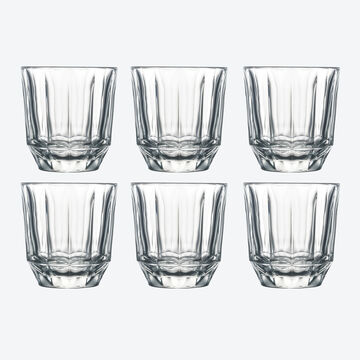 Produktbild fr 'Klassisch franzsische Wasserglser bezaubern mit funkelnden Lichtreflexen'