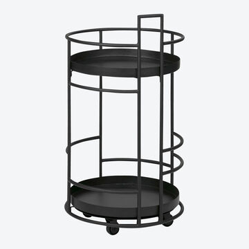 Produktbild fr 'Kompakter Lambert Designer-Barwagen in elegantem Schwarz'