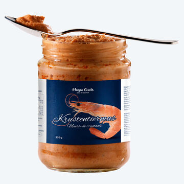 Produktbild fr 'Krustentiermus 1 Glas 250 g Eigenmarke'