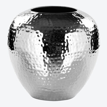Produktbild fr 'Kunstvoll gehmmerte Vase in konvexer Form'