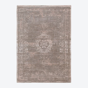 Produktbild fr 'Kurzfloriger Vintage-Teppich mit Ornament-Muster'
