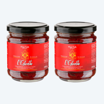 Produktbild fr 'L'Estratto: 1 kg superaromatisches Tomatenkonzentrat aus 20 kg sonnengetrockneten Siccagno-Tomaten'