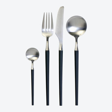Produktbild fr 'Lambert Edelstahl Besteck-Set  Padron  - 24-teilig, fr 6 Personen, matt'