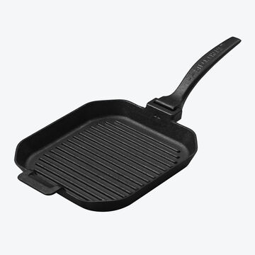 Produktbild fr 'Massive Guss-Grillpfanne mit abnehmbarem Griff'