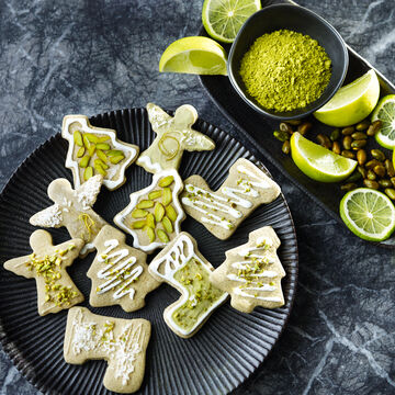Produktbild fr 'Matcha-Limetten-Kekse'