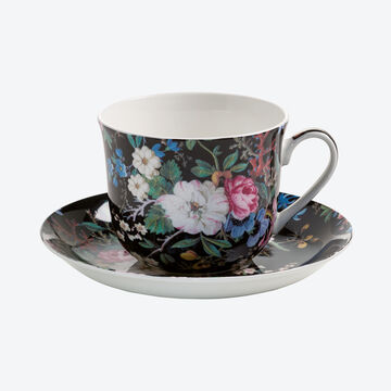 Produktbild fr 'Mix & Match-Tassen mit floralen Illustrationen aus dem 18. Jahrhundert'