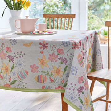 Produktbild f�r 'Nappe de P�ques � Bouquet printanier � - cr�ation exclusive Julia Grote x Ekelund'