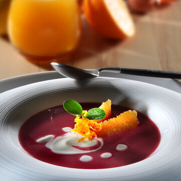 Produktbild fr 'Orangen-Rote-Bete-Suppe'