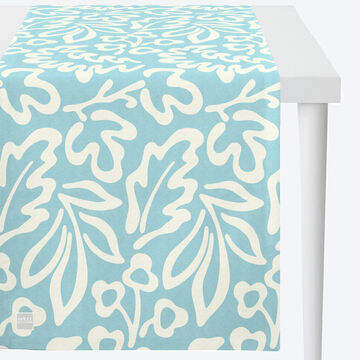 Produktbild f�r 'Outdoor-Tischl�ufer mit abstraktem Dessin'