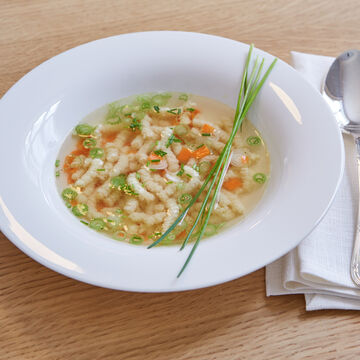 Produktbild fr 'Passatelli Parmesan-Nudeln in Brhe'