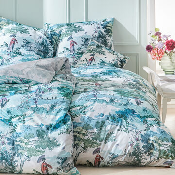 Produktbild fr 'Premium Satin-Bettwsche aus nachhaltigem Lyocell-Baumwoll-Mix, Satinbettwsche, Bettbezug'