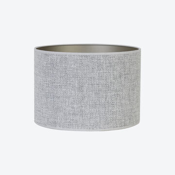 Produktbild fr 'Runder Mix & Match Tischlampenschirm in grau'