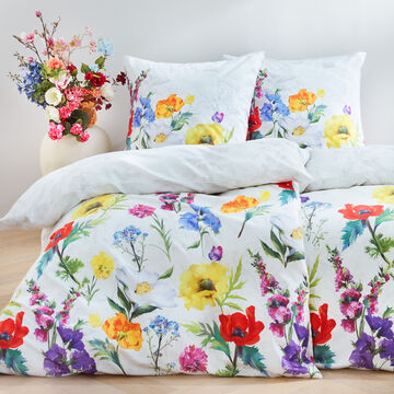 Produktbild f�r 'Satin-Bettw�sche f�r alle Jahreszeiten, 135/200+80/80 cm'