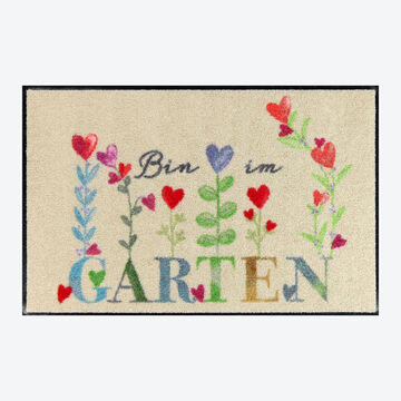 Produktbild fr 'Sauberlaufmatte Bin im Garten, Schmutzfnger, Schmutzfangmatte'