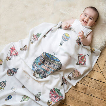 Produktbild fr 'Schmuseweiche Kaschmirwoll-Babydecke aus franzsischer Atelierfertigung'
