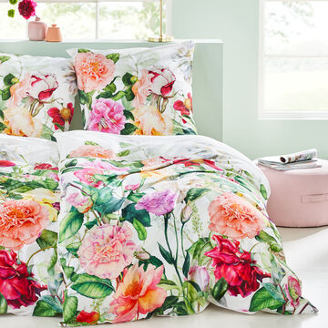 Produktbild fr 'Sommerblumen veredeln feinste Mako-Satin-Bettwsche'