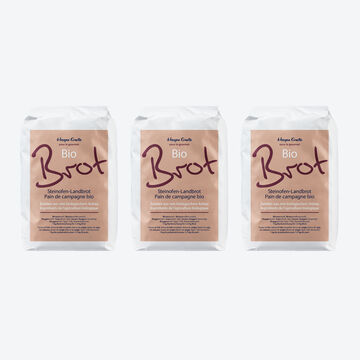 Produktbild fr 'Steinofen-Landbrot: Bio-Brotbackmischung von Hagen Grote'