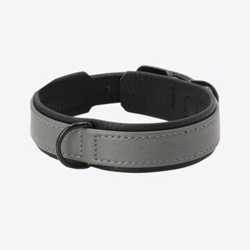 Produktbild fr 'Strapazierfhiges Leder-Halsband mit Nylonkern'