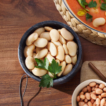 Produktbild fr 'Weie Riesenbohnen: Ideal fr Salate und Suppen Weie Riesenbohnen'