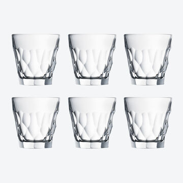Produktbild fr 'Whisky-Becherglas: Elegante Facetten Optik, robust und hochwertig'