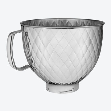 Produktbild fr 'Zubehr KitchenAid Kchenmaschine: Edelstahl-Rhrschssel in Steppoptik'