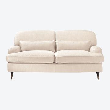 Produktbild fr 'Zweisitziges Lambert Polster-Sofa mit elegant gerundeten Lehnen'