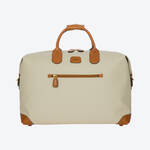 Produktbild fr ' Elegante Reisetasche 28 l - mit Lederbesatz, 43 x 19 x 28 cm (B/T/H)'