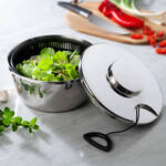 Produktbild fr ' Edelstahl-Salatschleuder: in Sekundenschnelle trockene Salate'