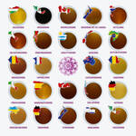 Produktbild fr 'Honig-Adventskalender - Premium-Auswahl aus aller Welt, 24 x 50 g'