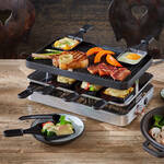 Produktbild fr 'Hochleistungs-Raclette mit Wende-Grillplatte fr vielfltige Zubereitungen'