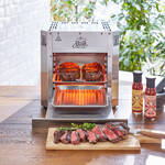 Produktbild fr 'Elektro-Beefsteak-Grill : Die besten Steaks gelingen bei 800C'