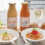 Produktbild fr 'Spezialitt der Bretagne: Jakobsmuschel-Velout, Suppe aus Frankreich, Fischsuppe'