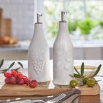 Produktbild fr 'Stilvoll wrzen: Dekorative Porzellanflasche fr Aceto Balsamico'