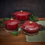 Produktbild fr 'Le Creuset Brter oval: Klassisches Kochgeschirr aus unverwstlichem Gusseisen'