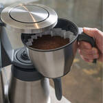 Produktbild fr 'Filter-Kaffeemaschine brht Kaffee professionell und przise'