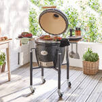 Produktbild fr 'Keramik-Grillkche: Niedertemperatur-Garen, ruchern, Brot backen, grillen, kochen'
