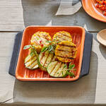 Produktbild fr 'Klein: Bis 930 C flammfeste, rechteckige Terracotta-Grill- und Backformen'