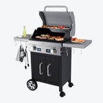 Produktbild fr 'Mobile Elektro-Grillkche: Przises Grillen bis 300 C, komfortable Handhabung'