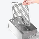 Produktbild f�r 'Plancha-Gasgrill mit Airfryer-Eins�tzen und W�rmeschublade'