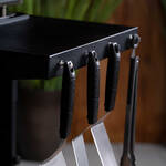 Produktbild f�r 'Plancha-Gasgrill mit Airfryer-Eins�tzen und W�rmeschublade'