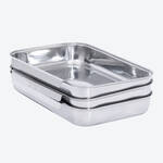 Produktbild fr 'Panierschalen: Schnell und sauber panieren, marinieren und portionieren.'